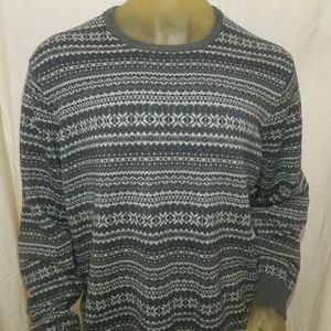 Mens Michael Kors XL %100 Cotton Sweater